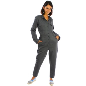 Outerknown S.E.A. Anzug Langarm Overall in Storm Gray Größe L Neu mit Etikett $ 228 - Bild 1 von 6