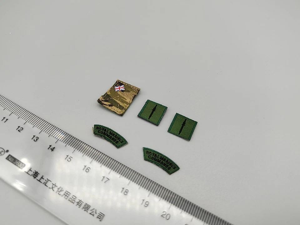 Modelo de parches de comando de los Royal Marines británicos escala 1/6 DAMTOYS DAM 78023 Foto 1 de 1