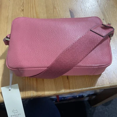 Genuine Radley ‘Tavistock’ Copper Pink Leather Small Crossbody Bag BNWT RRP £159 - image 1 of 4