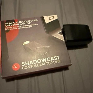 Genki Covert Dock 1 Black w/ ShadowCast 1 Capture Card & 4K Usb Cable FREE SHIP! - Picture 1 of 6