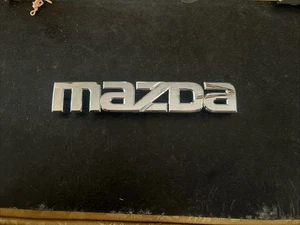 2007-2009 MAZDA Cx-9 REAR TRUNK CHROME EMBLEM LOGO BADGE SYMBOL OEM - Picture 1 of 2