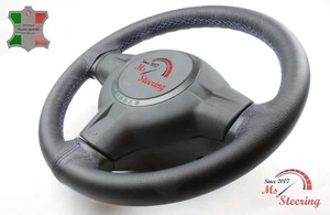 CUBIERTA VOLANTE CUERO PARA CADILLAC ESCALADE 99-13 NEGRA, AZUL MARINO 2 PUNTOS - Imagen 1 de 12