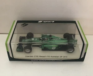 Spark model S3078 F1 Caterham CT05 Australian GP 2014 Kamui Kobayashi 1/43 - Foto 1 di 1