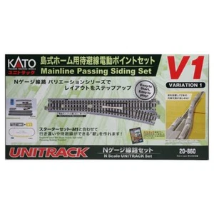KATO Spur N UNITRACK Variation Set V1 Mainline Passing Siding Set 20-860 - Bild 1 von 2
