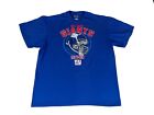 New York Giants G-Men T Shirt Men's Size XXL 2012 Schedule NFL Team Apparel Blue