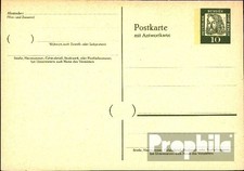 Berlin (West) P54 Official Postcard unused significant. German