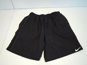 Nike 9" Challenger Men's Shorts Sz Medium Black Lined Dri-Fit Running 619896-010