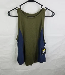 Nike Shirt Womens Small Green Dri-Fit Training Running Tank Top Athletic Gym New - Picture 1 of 8