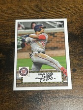 JUAN SOTO 2021 Topps Series 1 #T52-9 1952 Redux Insert WASHINGTON NATIONALS