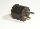 Stare bakelitowe złącze urządzenia wtyczka kablowa wtyczka zasilająca vintage wtyczka schuko (E102