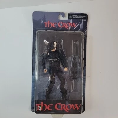 The Crow Eric Draven Cult Classics Action Figure NECA  Brandon Lee 2009 box dam - Image 1 of 4