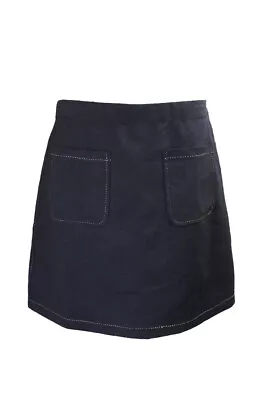 Studio M Indigo Pocket A-Line Skirt M - Image 1 of 3