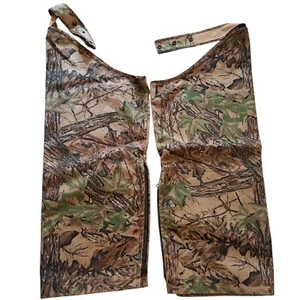 Rattlers Brand Snake Proof Chaps Realtree Advantage Camo 100% Cordura Nylon Hunt - Picture 1 of 5