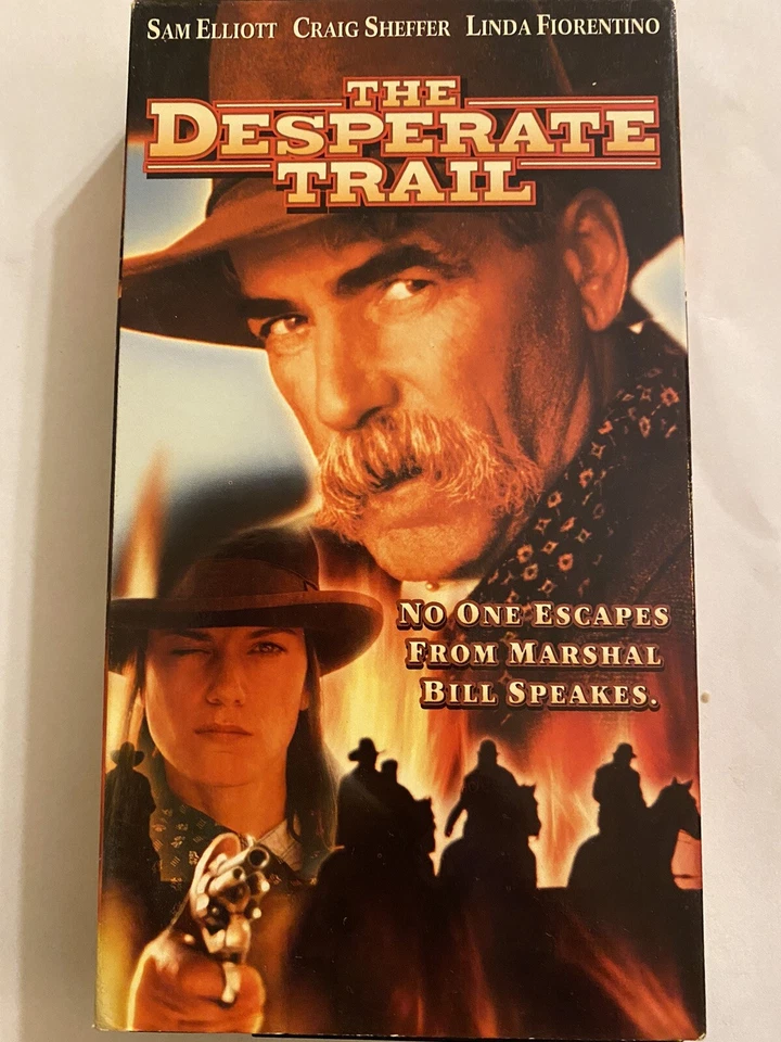 The Desperate Trail (VHS 1994 Turner) Sam Elliott~Craig Sheffer~Promo Screener - Image 1 of 1