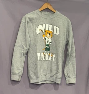 Iowa Wild Youth Size L Long Sleeve Sweatshirt Gray Heather - Picture 1 of 3