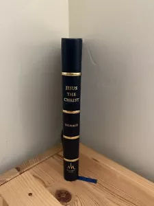Blue Leather Pocket Size Jesus The Christ James E. Talmage Deseret Book EUC - Picture 1 of 6