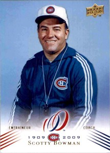 2008-09 Upper Deck Montreal Canadiens Centennial Set Scotty Bowman Montreal