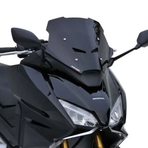 Ecran Ermax Hypersport Noir (Opaque) Honda Forza 750 2021 - Actuel - Photo 1/3