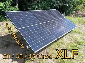 Freilandanlage 20-45 Grad Photovoltaik Aluminium Edelstahl vertikal Solar Garten - Bild 1 von 72