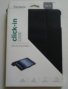 Targus iPad Air Click-in Case iPad Air 1st Gen Black iPad Air Notepad Case - Picture 1 of 4
