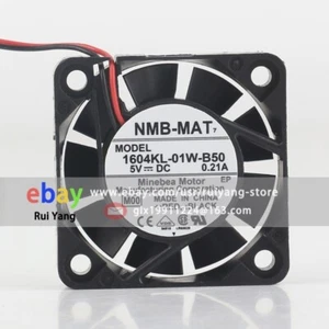 NMB 1604KL-01W-B50 DC5V 0.21A 1.05W 40x40x10mm 2-Wire Axial Cooling Original Fan - Afbeelding 1 van 4