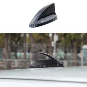 Bright Black Shark Fin Antenna Aerial Cover Trim For Honda CRV CR-V 2023-2024 - Picture 1 of 11