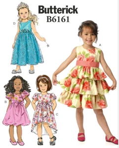 SEWING PATTERN Sew Girl Clothes Dress - Easter Flower Girl First Communion 6161 - Picture 1 of 3