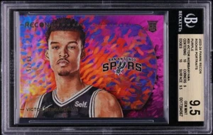 2023 Panini Recon Portraits Purple Victor Wembanyama ROOKIE /75 BGS 9.5 GEM - Picture 1 of 4