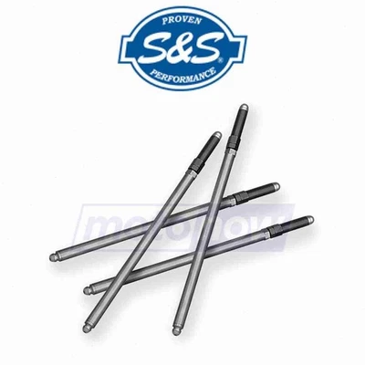 S&S Cycle Adjustable Pushrods for 1988-1999 Harley Davidson FXSTS Springer kf Foto 1 de 4