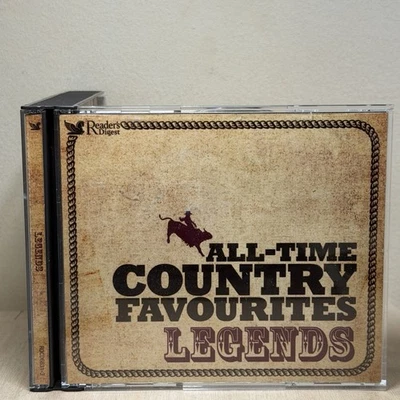 ALL TIME COUNTRY FAVOURITES LEGENDS CD Various Artists (2008) - Image 1 of 4