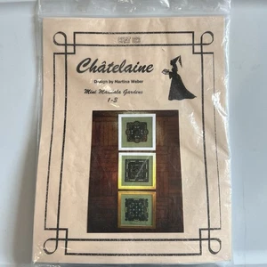 Chatelaine Designs MARTINA ROSENBERG Mini Mandala Gardens 1-3 Cross Stitch - Picture 1 of 5