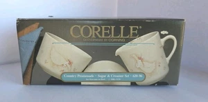 Juego de azúcar y crema Corelle Country Promenade 620-96 NOS 1988 - Imagen 1 de 14