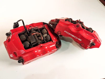 03-10 Juego de 2 pinzas de freno trasero Porsche Cayenne S 955 Brembo OEM Foto 1 de 4