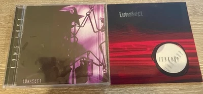 2 CD lot for Lunasect "Long Lost" LP 1999, "Junk Pop" EP 2004 dark rock trip hop Foto 1 de 4