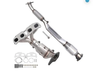 Convertidor catalítico delantero y trasero para Nissan Altima L4 2007-2012 2,5 L EPA Foto 1 de 4
