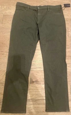 34 Heritage Charisma Relaxed Straight Leg Pants In Forest Diagonal Men’s 44/34 - Image 1 of 4