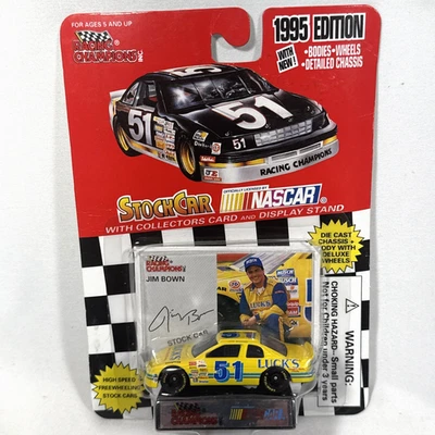 Racing Champions #51 Jim Bown 1995 Nascar Luck’s Foods Chevy Monte Carlo 1:64 Foto 1 de 4