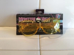 MONSTER HIGH Fashion Yellow Sunglasses freakishley fad New - Picture 1 of 2