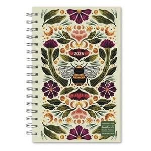 Wochen- & Monatsplaner 2025, 16 Monate Verlobungskalender: September 2024 -... - Bild 1 von 5