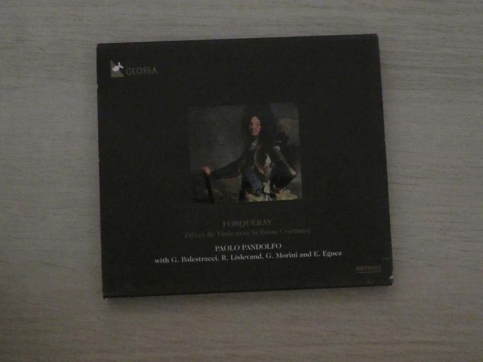 Forqueray Paolo Pandolfo G. Balestracci Pièces De Viole Avec La Basse CD 2000 Foto 1 de 4