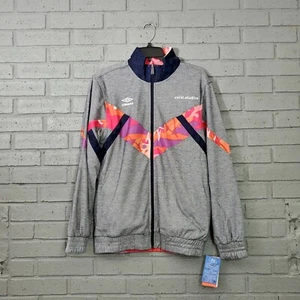 $180 Mens Size S Umbro Premier x Coral Studios Reversible Soccer Jacket Small - Picture 1 of 11