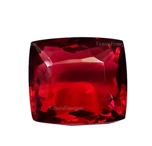 62,50 ct roter Topas Kissenform rote Farbe Topas Geschenk loser Edelstein - Bild 1 von 5