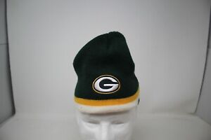 Reebok youth NFL Green,Yellow and white Green Bay Packers Beanie 