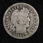 1892-O Silver Barber Dime Good Free Shipping