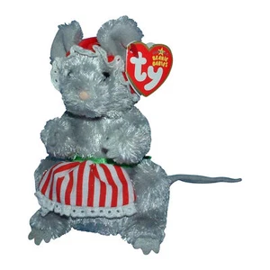 Ty Beanie Baby Janglemouse - MWMT (Mouse 2005) Christmas - Picture 1 of 1