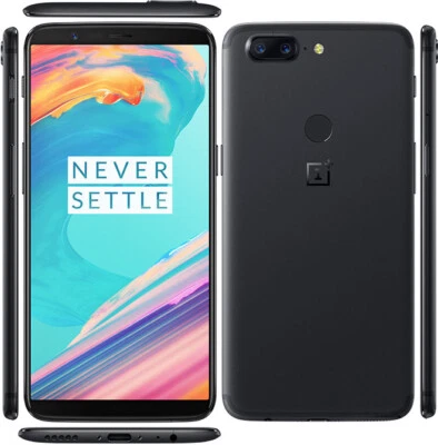 Teléfono Celular 4G LTE Octa-core OnePlus 5T 64GB / 128GB ROM Android Doble SIM 6.01" Foto 1 de 4