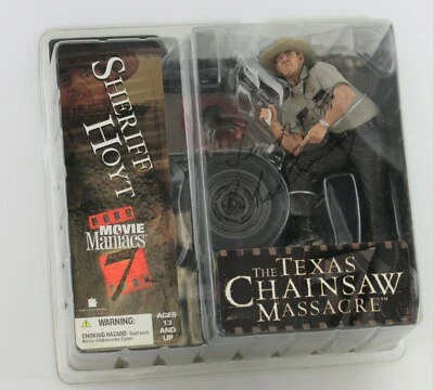 AUTÓGRAFO Sheriff Hoyt de la masacre de Texas con motosierra Foto 1 de 4