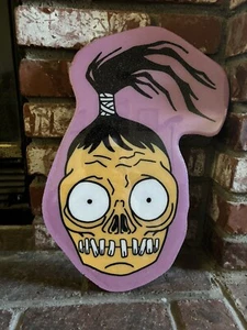 HandMade Hand painted BeetleJuice Beetle Juice Halloween Sign Pinstriping - Picture 1 of 6