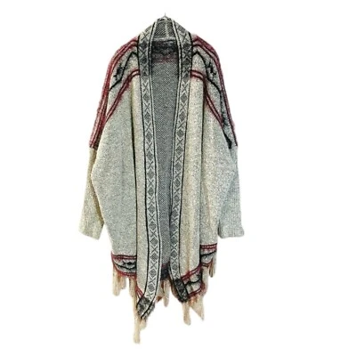 Charlotte Russe Women’s Fringe Cardigan Sweater Size XL - Image 1 of 4