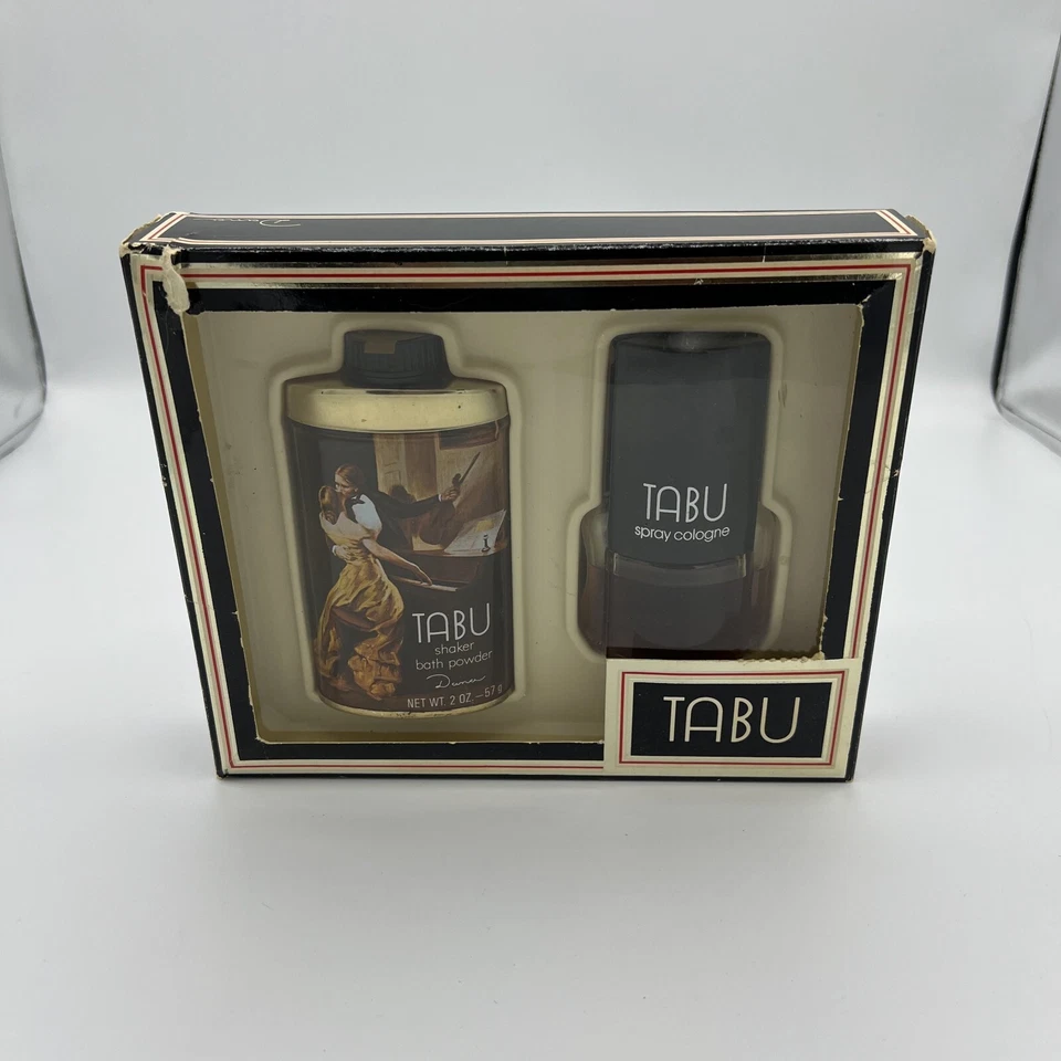 Polvo y colonia de talco perfumado Dana Tabu Foto 1 de 3